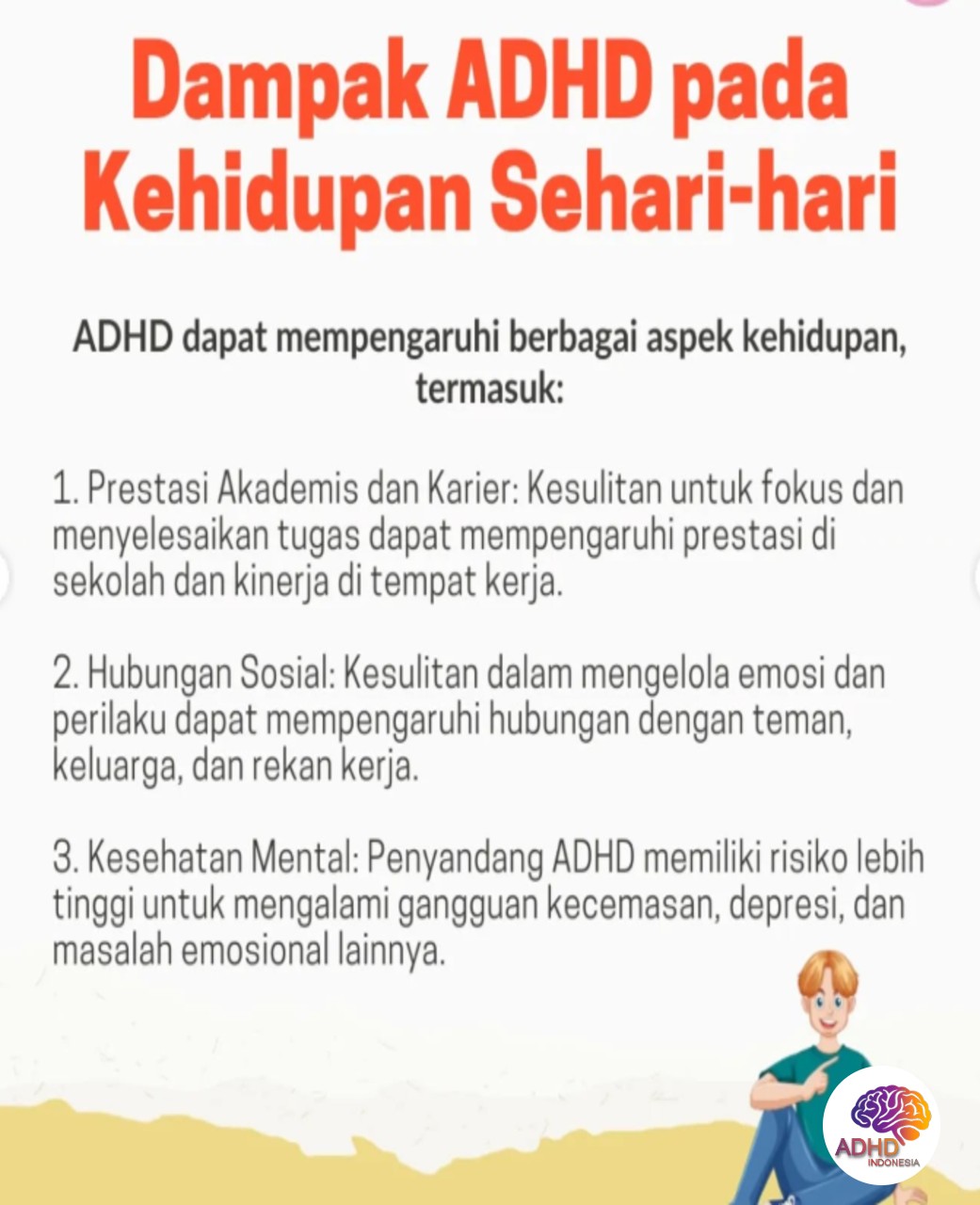 ADHD dan Hubungan Sosial Anak di Lingkungan Sekolah di Kabupaten Banjar