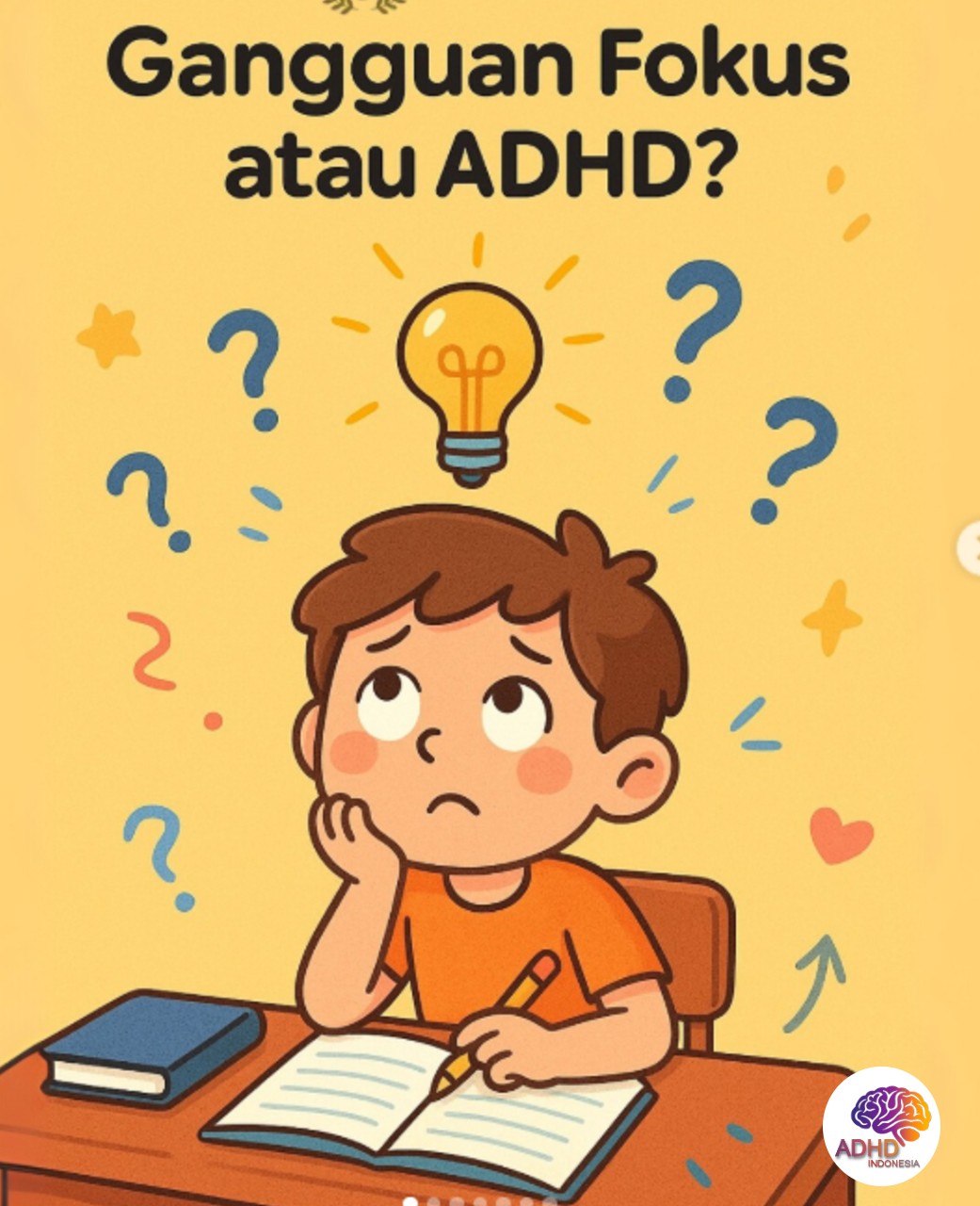ADHD dan Kesulitan Fokus Anak: Edukasi untuk Keluarga di Kabupaten Banjar