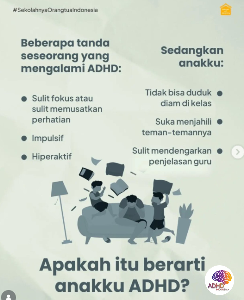 Ciri dan Gejala ADHD pada Anak Usia Dini di Kabupaten Banjar