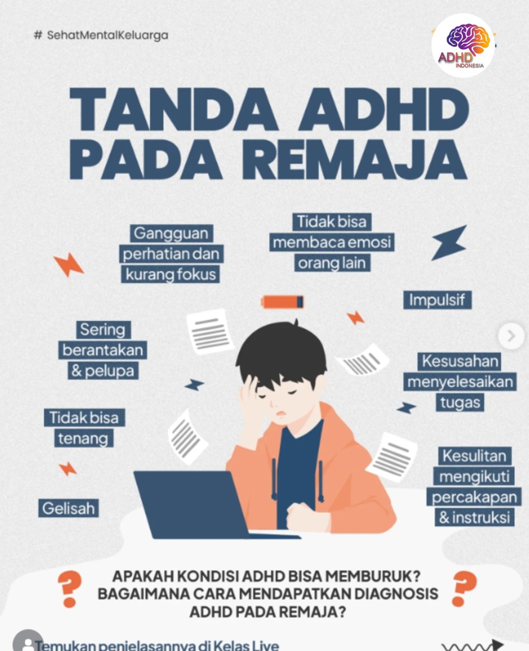 Screening ADHD Non-Diagnostik: Edukasi Awal bagi Orang Tua di Kabupaten Banjar